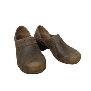 Dansko Women's Hailey Clogs Brown 38